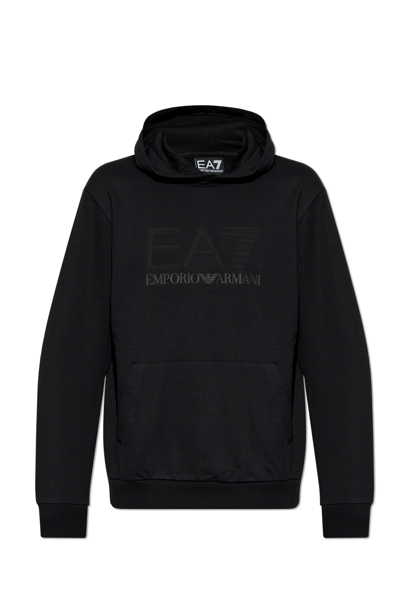 Black Hoodie EA7 Emporio Armani Vitkac Canada